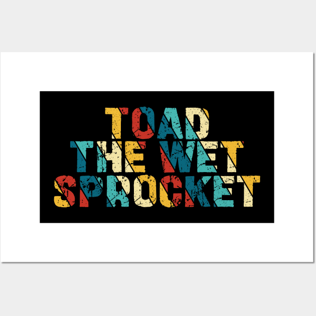 Retro Color - Toad The Wet Sprocket Wall Art by Arestration